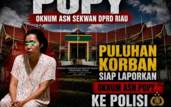 Korban AG minta Popy ASN di Sekwan Provinsi Riau, kembalikan uang mereka..!!