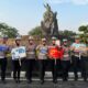 Polantas Karib Hadir, Edukasi Keselamatan Berlalu Lintas Warnai Car Free Day Pekanbaru