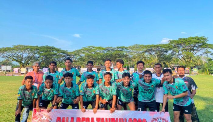Persela Kota Lolos ke Babak Berikutnya Usai Tumbangkan Sei Kuning 2-1 di Gala Kades Cup Tandun