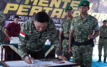 Kodam XIX Tuanku Tambusai Sambut Menhan RI di Duri, Yonif TP 952/Imam Bulqin Jadi Fokus Peninjauan