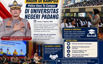 Polda Sumbar Hadir di Kampus, Ajak Mahasiswa Jadi Pelopor Keselamatan Berlalu Lintas
