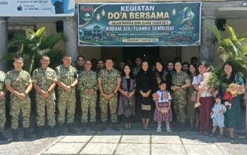 Doa Bersama Lintas Agama, Dalam Rangka HUT ke-1 Kodam XIX Tuanku Tambusai Teguhkan Semangat Manunggal Bersama Rakyat