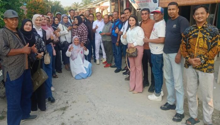 Keakraban Terlihat di Kediaman Daeng Johan Saat Puluhan Awak Media Hadir Dalam Rangka Acara Rutin Grup Info Lalu Lintas sekaligus Doa Syukuran