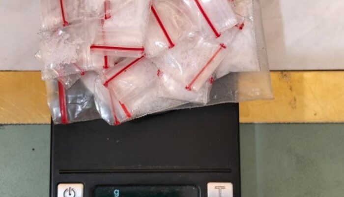 Polsek Tambusai Utara Tangkap Dua Pengedar Narkotika di Mahato, Sita Barang Bukti 22 Paket Sabu