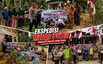 Polsek Tandun Gelar Ekspedisi Merah Putih Presisi,Buka Ruang Aspirasi dan Tebar Kepedulian