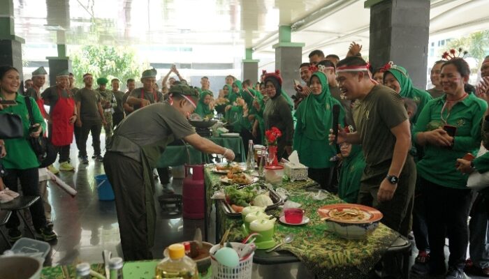 Sorak, Tawa, dan Semangat Merah Putih Warnai Lomba HUT ke-81 RI di Kodam XIX Tuanku Tambusai