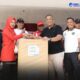 Meriahkan HUT RI Ke-81 Tingkat Kec.Rambah, Bupati Anton Lepas Jalan Santai di Taman Kota Pasir Pengaraian