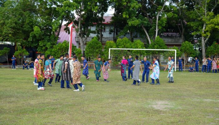 Semarak HUT RI ke-81, Brimob Polda Riau Gelar Beragam Perlombaan