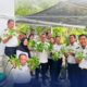 Panen Pakcoy, Wujudkan Semangat Ketahanan Pangan di Kanwil Ditjenpas Riau