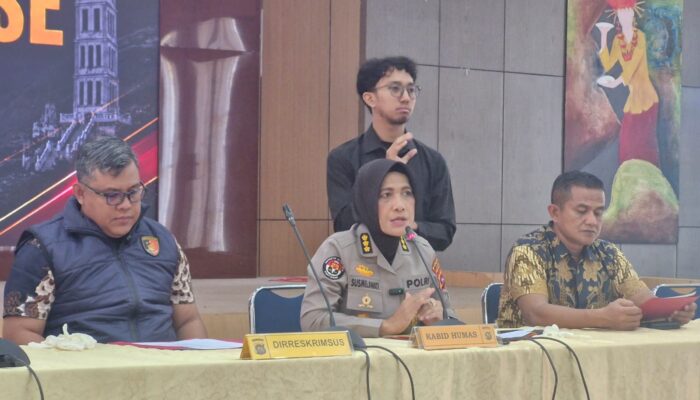 Berantas Tambang Ilegal, Ditreskrimsus Polda Sumbar Bongkar 3 Kasus PETI Selama Juli–Agustus 2026