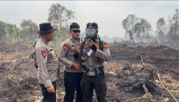 Personel Brimob Tingkatkan Kesiapsiagaan melalui Penggunaan Portabel Breathing Apparatus