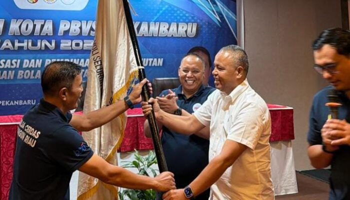Gantikan Haris Kampay, Kompol MHD Daud Pimpin PBVSI Kota Pekanbaru Periode 2026-2030