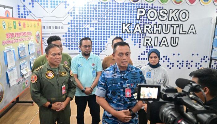 Satgas Udara TNI AU Berperan Penting Menekan Fire Spot Karhutla di Riau