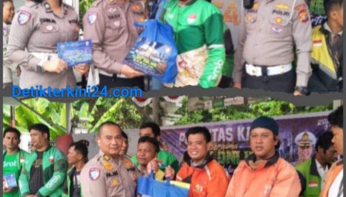Polwan ke-78: Dari Perempuan Untuk Perempuan, Polantas Karib Rangkul Ibu-Ibu Ojol Pekanbaru