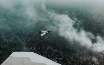 Pesawat Rafale Pantau Potensi Karhutla di Riau