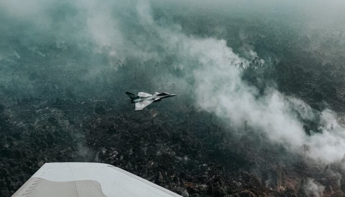 Pesawat Rafale Pantau Potensi Karhutla di Riau