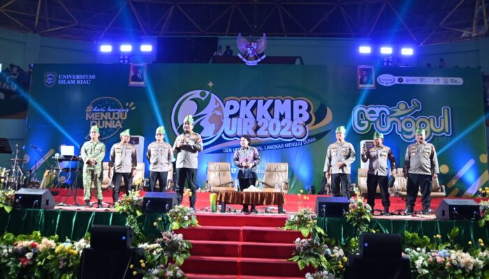 Serdik Sespimti Polri Bekali Mahasiswa UIR Soal Karhutla dan Green Policing