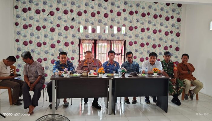 Dana Kemitraan PT BMPJ Rp3,4 Miliar Dibahas, Pemdes Koto Tandun Perintahkan Validasi Penerima Manfaat
