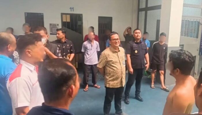 Sidak Rutan Pekanbaru, Hak WBP dan Layanan Dipastikan Sesuai Ketentuan