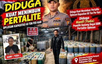 Aktivitas Gudang BBM Pertalite Diduga Oplosan Milik Yuda kapasitas 60 Ton di Siak Disorot, Warga Desak Aparat Usut Tuntas