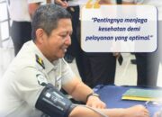 Cek Kesehatan Gratis Digelar, Jajaran Kanwil Ditjenpas Riau Siap Berkinerja Optimal