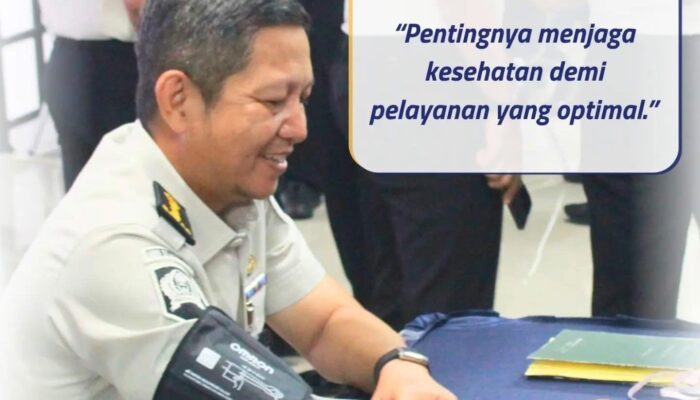 Cek Kesehatan Gratis Digelar, Jajaran Kanwil Ditjenpas Riau Siap Berkinerja Optimal