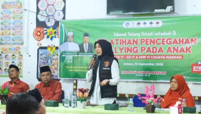 Satreskrim Polres Pasaman Barat Gelar Sosialisasi dan Pelatihan Pencegahan Bullying dan Kekerasan Terhadap Anak