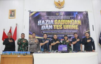 Lapas Pekanbaru Gelar Razia Gabungan Bersama TNI, Polri, dan BNN, Tegaskan Komitmen Pemberantasan Halinar