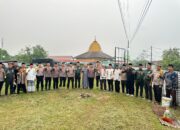 Brimob Polda Riau Dukung Program Polda Riau melalui Sholat Subuh Berjamaah