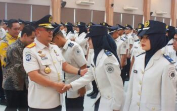 Kakanwil Ditjenpas Riau Lantik 135 PNS, Tekankan Integritas dan Pengabdian