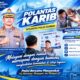 DITLANTAS POLDA SUMBAR HADIRKAN PROGRAM POLANTAS KARIB, KOMBES POL H. M. REZA CHAIRUL AKBAR SIDIQ TEKANKAN PELAYANAN HUMANIS