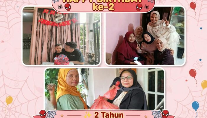 Perayaan Ulang Tahun ke-2 M. Keenan Putra Vandawa Berlangsung Meriah, Dimeriahkan Orgen Tunggal dan Aksi Berbagi Sembako