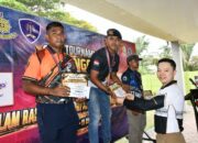 Gemilang di Arena Menembak, personel Satbrimob Polda Riau Raih Juara I di Pulanggeni Shooting Championship Danyon Parako 462