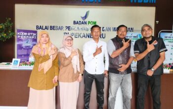 Jalin Kerjasama LPKSM RMRB Bersama BPOM Pekanbaru, Sinergi Pengawasan Perlindungan Konsumen