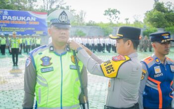 Polres Rohul Gelar Operasi Patuh Lancang Kuning 2026, Sasar 10 Jenis Pelanggaran Lalu Lintas