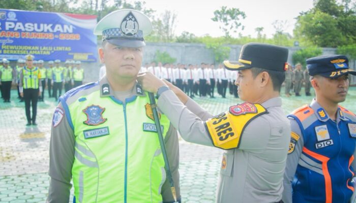 Polres Rohul Gelar Operasi Patuh Lancang Kuning 2026, Sasar 10 Jenis Pelanggaran Lalu Lintas
