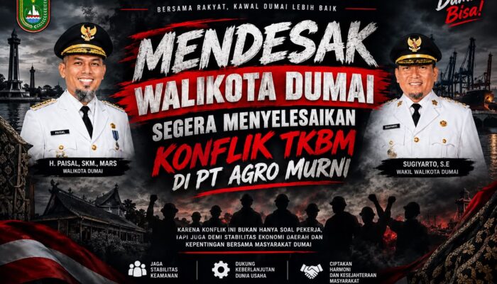 Konflik TKBM PT Agro Murni, Aliansi Masyarakat Dumai Bersatu Desak Wali Kota Segera Turun Tangan