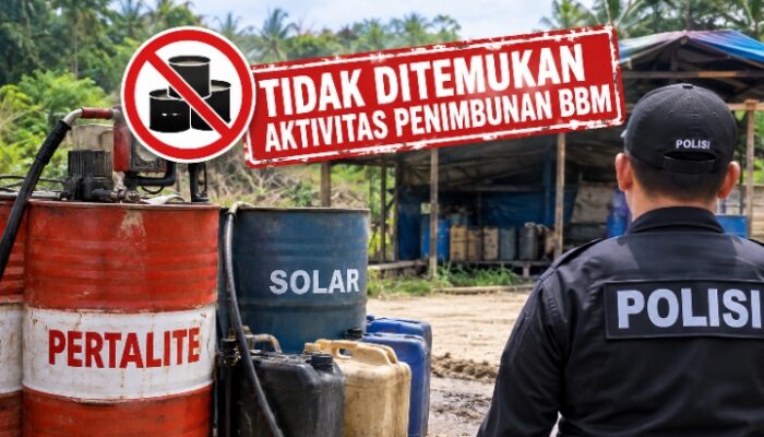 DUGAAN PENIMBUNAN BBM DI TAPUNG HILIR DIBANTAH, TAK DITEMUKAN AKTIVITAS PENIMBUNAN SEPERTI YANG DITUDUHKAN